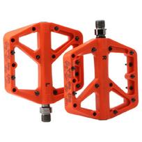 Nonslip Bicycles Pedals Flat Platform Sealed Bearing Footboards 9/16Inch Thread Mountain Bicycles Footrest Bikes Pedals oranžinė