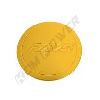 4 vnt. Automobilių lenktynių 3D VOLK RAYS logotipas ratlankio centrinis dangtelis 60MM 61MM 62MM Lydinio ratlankio dangtelis Stebulės dangteliai CE28 TE37 RE30 ZE40 auksas