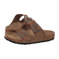 Birkenstock Arizona BS Dark Tea Suede Leather 1032678 (BK415-a) Moteriški batai/šlepetės