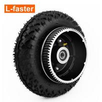 L-faster Electric Skateboard 200x50 Rubber Offroad Pneumatic Wheel for HTD-5M juoda