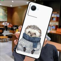 Ežiukas For Realme GT6 GT7 Pro 15 10 11 12 13 14 Pro Plus C65 C55 C63 C61 C53 C67 C35 C71 C75 Dėklas For Realme GT6