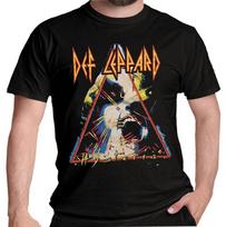 Official Def Leppard T Shirt Hysteria Album Cover Logo Classic Rock New S to XXL M