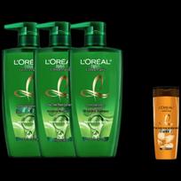 L'Oréal Tea Tree Extract Anti-Dandruff & Oil Control Shampoo 3-Pack