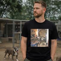 Two Legs Zero Excuses Pitbull Shirt – Funny Rescue Dog Graphic Tee 2XL
