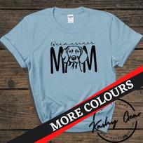 Weimaraner Mom Shirt | Weim Mom| Weimaraner Dog TShirt | Dog Mama | Custom Personalized Tee | Gift For Dog Lovers T Shirt S
