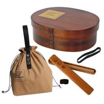 Bentwood Bento Box Natural Lacquer Oval Single Cedar Bentwood Lunch Chopstick Insulated Lunch Scandinavian Large Original for Perfect for Job