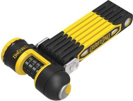 OnGuard dviračio spyna Revolveris Combo X4P 8130 geltona ir-juoda
