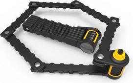 OnGuard Dviračio užraktas Link Plate Lock K9 Combo 8116C geltona ir-juoda (ONG-8116C)