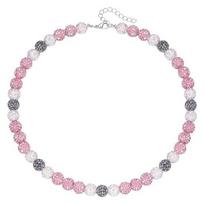 Unique Baseball Necklace Rhinestones Disco Ball Neckchain Fashionable Jewelry for Active Individuals Sports Accessory