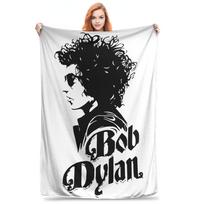 Bob Dylan Singer Folk Music Blanket Multi-size Super Soft and Warm  Throw Blankets for Sofa Couch and Bed 30x40in