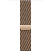 Apple 46mm Aukso Milanese Kilpa - S/M MGJ44ZM/A, S/M (tinka riešams 130-180 mm), PVD danga, 1 vnt.
