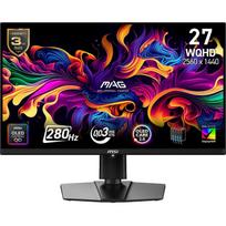 MSI MAG 271QP QD-OLED X28, 67,3 cm, 2560 x 1440, WQHD, 280 Hz, 0,03 ms, OLED, 150000000:1, DisplayHDR 400