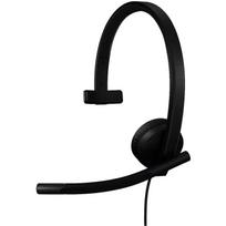 Logitech Ausinės H570e 981-001426, 1xUSB, 30mm, 96dB, 32Ω, mono, fiksuotas mikrofonas, Teams sertifikuotos