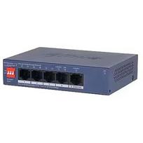 Dahua tinklo komutatorius, CS4005-4GT-36, 5xRJ-45, 4xPoE, 10Gbit/s, 36 W PoE biudžetas, L2, stalinė/sieninė