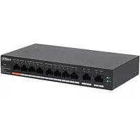 Dahua Valdomas jungiklis CS4010-8GT-60 DH-CS4010-8GT-60, 10xRJ-45, 8xPoE, 60W, L2, Stalo/Ant sienos montavimas