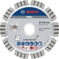 Bosch Deimantinis pjovimo diskas 2608602652, 125mm, 22.2mm, 1 vnt, deimantinė technologija
