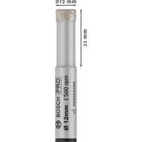 Bosch Gręžtuvas 2608599057, 1.2cm, 3.3cm, Pro, Deimantinė derva, Cilindrinis, Sausas, Keramika, 1