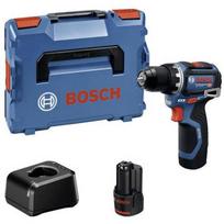 Bosch Akumuliatorinis gręžtuvas-sukimo įrankis GSR 12V-32 06019N7002, 2x2.0Ah, 12.0V, 32Nm, 0.7kg, KickBack Control, darbo šviesa
