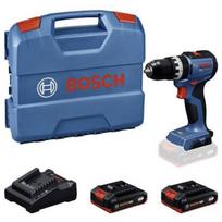 Bosch Smūginis gręžtuvas GSB18V-52, 06019S0123, 25/52/70 Nm, 500-1900 aps./min, 18 V, 2.0 Ah, Be raktų