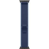 Apple Korpus 49mm Mėlyna/Šviesiai mėlyna Trail Loop - S/M - Juodas titano apdaila, 130-180mm, 60% perdirbtas nailonas