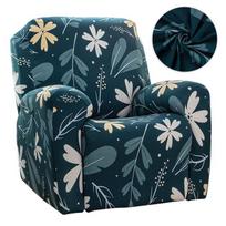Floral Recliner Sofa Furniture Cover Stretch Reclining Sofa Furniture Slipcovers For Family Room Detachable Lazy Boy Relax Armchair Cover Home Decor 1 Seat