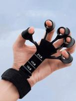 Finger Exerciser With Adjustable Resistance, Hand Grip Trainer For Arm & Palm Muscle Training And Rehabilitation įvairiaspalvis
