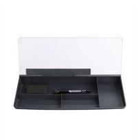 New Hot Glass Desk Whiteboard With Storage Plastic Memo Keyboard Stand Desktop Tempered Storage Whiteboard Home Office