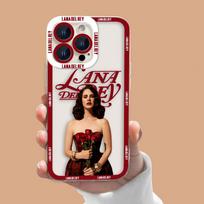 Singer L-Lana Del Rey Cover Clear Phone Case For iPhone Apple 17 17E AIR 16E 16 15 14 12 13 11 Pro 8 7 Plus Max TPU Case Shell IPHONE13PRO