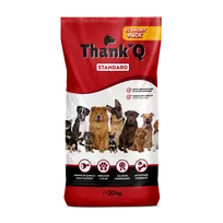 THANK'Q Standard Ham sausas šunų maistas - 20kg