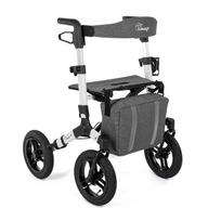 Keturratis visureigis vaikštynė TIMAGO RANGER, aliuminis, reguliuojamas aukštis 89,5–102,5 cm, apkrova 136 kg, sulankstoma