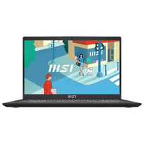 Laptop MSI Modern 15 B12MO-851 - Classic Black - Core i5-1235U - 16GB RAM - 512GB SSD - EN