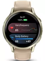 Garmin Venu 4 1.2 colio AMOLED skaitmeninis laikrodis 390 X