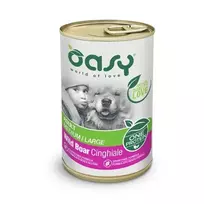 Oasy One Protein suaugusiems šunims vidutinių/didelių veislių su šerniena 400g