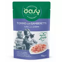 Oasy More Love Tunac su krevetėmis maišelis 70 g