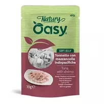 Oasy Natury Soft Jelly Tuna su krevetėmis 70 g