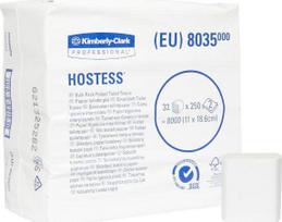 Lorika Kimberly-Clark Šeimininkė – sulankstytas minkštas tualetinis popierius, perdirbtas popierius, 2 sluoksnių – 8 000 sekcijų