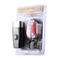 MJR Bicycle Headlight Tail Lamp Set 18650 Lithium Battery IPX5 Waterproof LED Flashlights Outdoor Riding Equipment Accessories 2 Handlebar&500lm