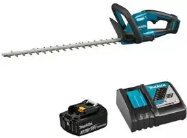 Akumuliatorinės gyvatvorių žirklės 18 V, 50 cm, Makita [DUH506RF] 3,0 Ah, ličio jonų, LXT + nemokamos pirštinės ir alyva