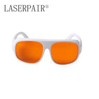 OD7+ Laser Safety Goggles Ultraviolet Excimer Green Laser Eye Protection Filer 180-534nm Glasses (Orange,safety glasses) oranžinė