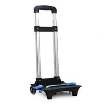 Children Trolley Backpack Wheeled Bag 2/6 Wheels Expandable Rod Kids Trolley For Backpack School Bags Rolling Luggage Bag