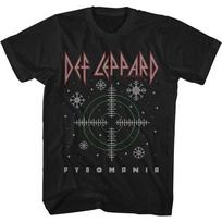 Def Leppard Pyro Christmas Tshirt S