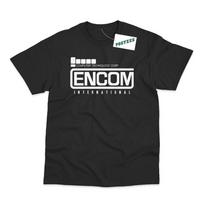 Encom International Inspired By Tron Retro Flynns Arcade Printed Black TShirt S