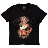 Britney Spears Portrait Spiral Womens T Shirt M