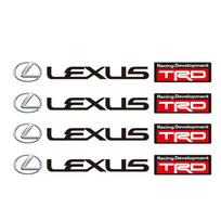 4 vnt. Automobilio emblemos lipdukai Galinio vaizdo veidrodėlio valytuvo lipdukai Aksesuarai  Lexus F SPORT GX460 Ct200h IS250 ES 220D IS200 Fsport GS