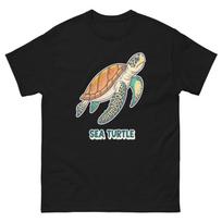 Sea Turtles Ocean Beach Water Marine T-Shirt XXL