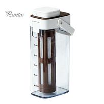 Large Capacity Cold Brew Pitcher Coffee Maker, 1000ml with Lid, Heat Maker Scale Resistant Iced Tea Carafe for Fridge, Portable Pot Home Sealed balta