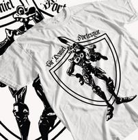 Unisex MediEvil Sir Daniel Fortesque Gaming T-Shirt, Retro Videogame Shirt S