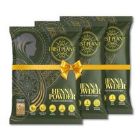 First Plant Premium Rajasthani Henna Powder Organic Natural Hair Color And Care With High Lawsone Content 75gm Pack Of 3
