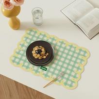 Dopamine Table Mat Anti-slip Coaster Fashion Placemats  Table Decoration Accessories 10