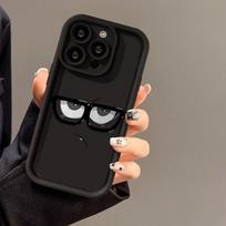 Telefono dėklas, skirtas iPhone 16 13 11 Pro Max iPhone 11 13 16 Samsung S24 Ultra Samsung A54 Redmi note 12 11 Infinix Case iPhone 7&8 juoda